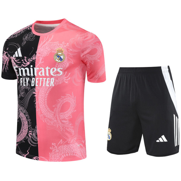25-26 RMA Black pink Training Short Suit