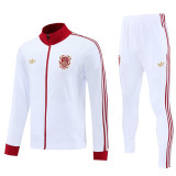 25-26 Bayern White Jacket Tracksuit