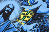 25-26 Brazil Blue Training Short Suit
