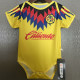 25-26 Club America Yellow Baby Infant Crawl Suit