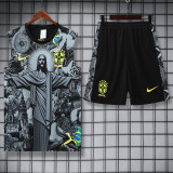 25-26 Brazil Grey Tank top and shorts suit