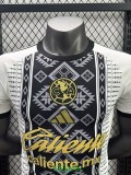 25-26 Club America White Black Player Version Soccer Jersey