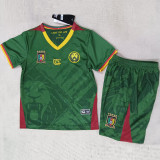 25-26 Cameroon Home Kids Soccer Jersey