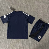 25-26 Japan Royal Blue Special Edition Kids Soccer Jersey