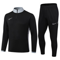 2025 NK Black Half Pull Tracksuit #08 (半拉链)