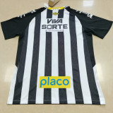 25-26 Santos FC Away Print Sponsor Fans Soccer Jersey