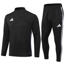 2025 AD Black Half Pull Tracksuit #07(半拉链)
