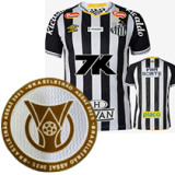 25-26 Santos FC Away Print Sponsor Fans Soccer Jersey