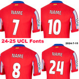 25-26 ATM Red Long Sleeve Training Jersey (长袖)