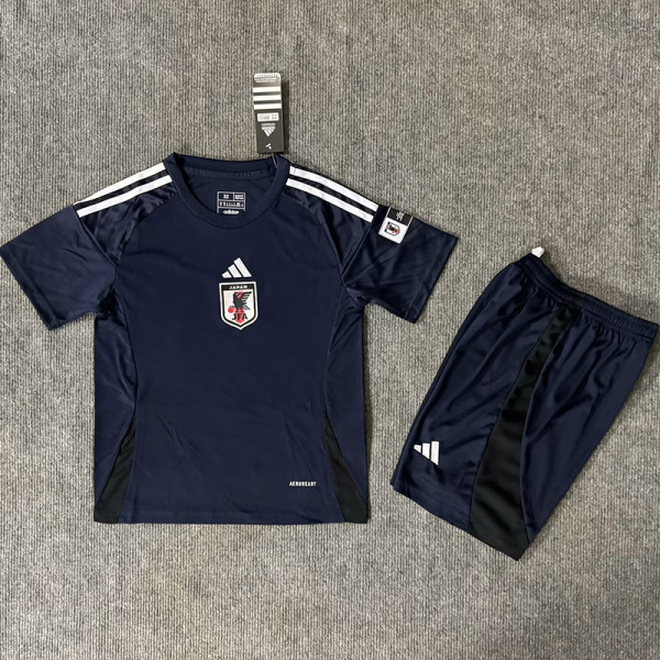 25-26 Japan Royal Blue Special Edition Kids Soccer Jersey