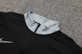 2025 NK Black Half Pull Tracksuit #08 (半拉链)