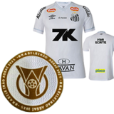 25-26 Santos FC Home Prints Sponsor Fans Soccer Jersey
