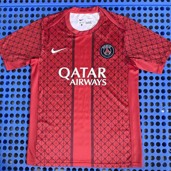 25-26 PSG Red Training shirts