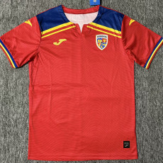25-26 Romania Away Fans Soccer Jersey