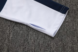 2025 JOM White Half Pull Tracksuit (半拉链)