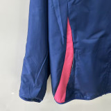 25-26 Club America Yellow & Royal blue Double Sided Windbreaker (双面风衣)