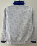 25-26 Italy Blue & White Double Sided Windbreaker (双面风衣)
