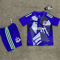 25-26 Colo-Colo Purple Goalkeeper Kids Soccer Jersey
