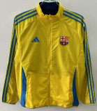 25-26 BAR Yellow & Royal blue Double Sided Windbreaker (双面风衣)