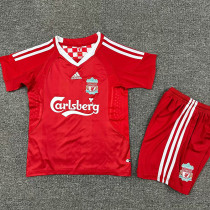 2009-2010 LIV Home Kids Retro Soccer Jersey