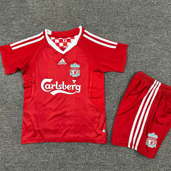 2009-2010 LIV Home Kids Retro Soccer Jersey