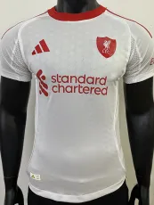 25-26 LIV White Player Version Soccer Jersey