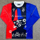 25-26 BAR Blue Red Special Edition Long Sleeve Soccer Jersey (长袖)