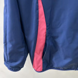 25-26 BAR Yellow & Royal blue Double Sided Windbreaker (双面风衣)