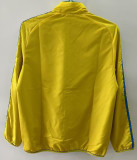 25-26 BAR Yellow & Royal blue Double Sided Windbreaker (双面风衣)