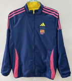 25-26 BAR Yellow & Royal blue Double Sided Windbreaker (双面风衣)
