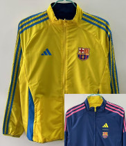 25-26 BAR Yellow & Royal blue Double Sided Windbreaker (双面风衣)