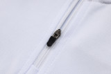 2025 JOM White Half Pull Tracksuit (半拉链)