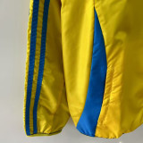 25-26 BAR Yellow & Royal blue Double Sided Windbreaker (双面风衣)