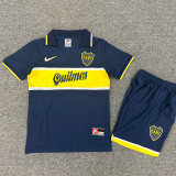 1996-1997 Boca Home Kids Retro Soccer Jersey