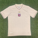 24-25 Lyon Beige Anniversary Edition Fans Soccer Jersey