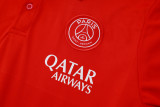 25-26 PSG Red Polo Tracksuit #C1160