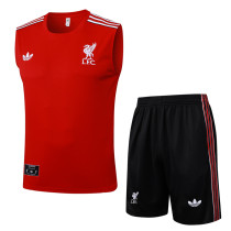 25-26 LIV Red Tank top and shorts suit #D2515