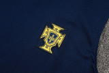 25-26 Portugal Royal blue Tank top and shorts suit #D2532