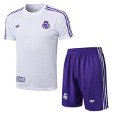 25-26 RMA White Training Short Suit #D2520