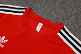 25-26 Flamengo Red Training Short Suit #D2519