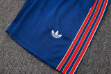 25-26 ARS Royal blue Tank top and shorts suit #D2516