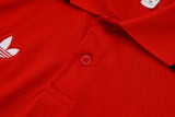25-26  Man Utd Red Polo Tracksuit #C2506