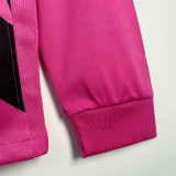 2011-2012 JUV Pink Long Sleeve Retro Soccer Jersey (长袖)