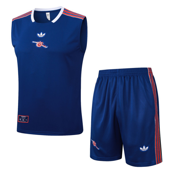 25-26 ARS Royal blue Tank top and shorts suit #D2516