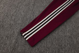 25-26 Ajax Jujube red Polo Tracksuit #C2509