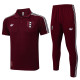 25-26 Ajax Jujube red Polo Tracksuit #C2509