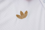 25-26 Bayern White Polo Tracksuit #C2510