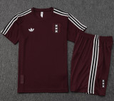 25-26 Ajax Jujube red Training Short Suit #D2528