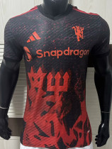 25-26 Man Utd Black Special Edition Player Version Training shirts