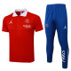 25-26 PSG Red Polo Tracksuit #C1160